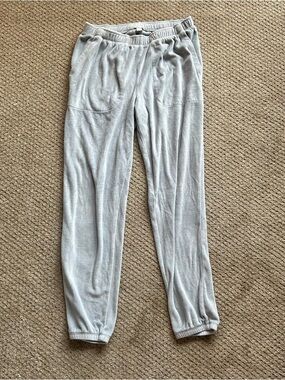 Aerie Blue Velvet Sweatpants Size: XS